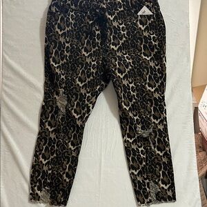 YMI Animal Print Jogger